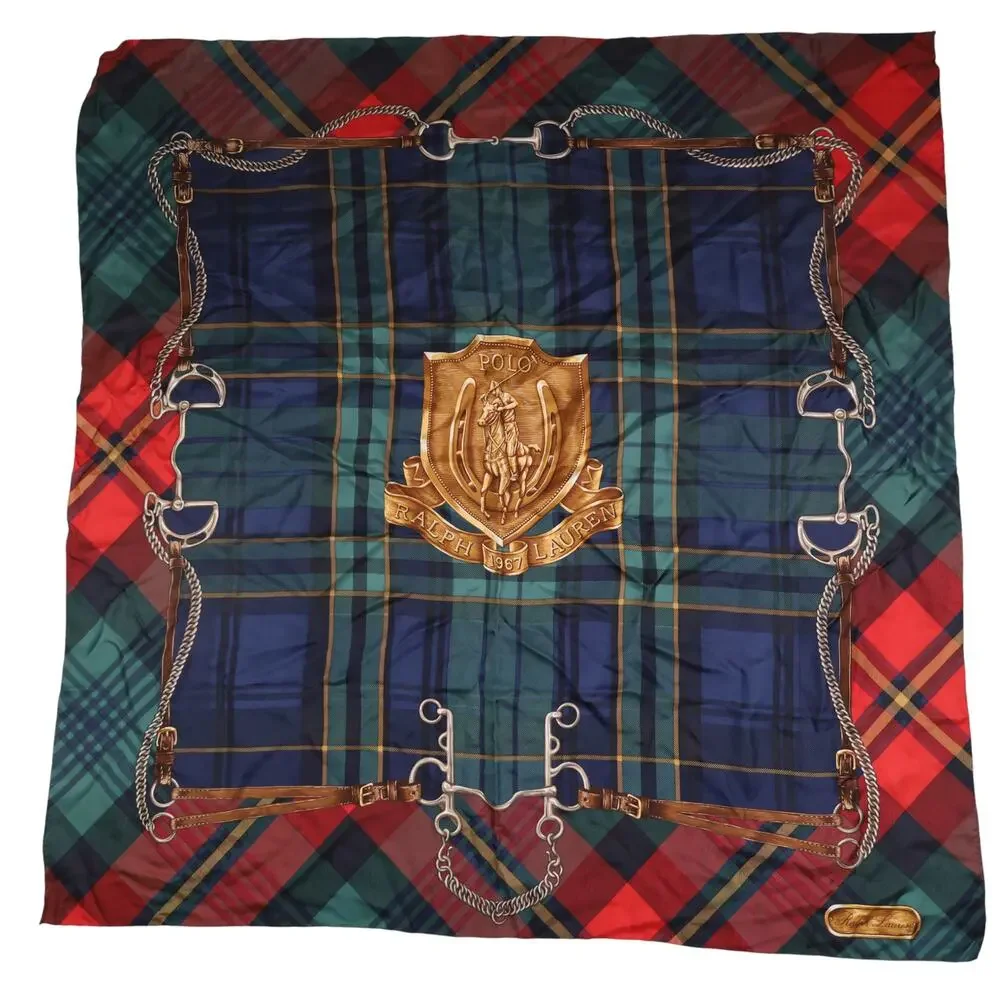 Vintage Polo Ralph Lauren Large Scarf